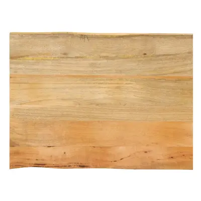 vidaXL Table Top Live Edge Replacement Board Dining Table Top Solid Wood Mango