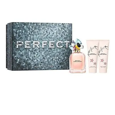 Marc Jacobs Perfect 100ml EDP Spray +75ml Body Lotion +75ml Shower Gel