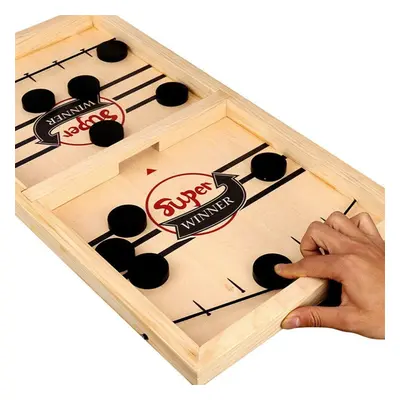 Bouncing Chess Hockey Game Slingshot Board Parent-Child Interactive 2-Player Desktop Games