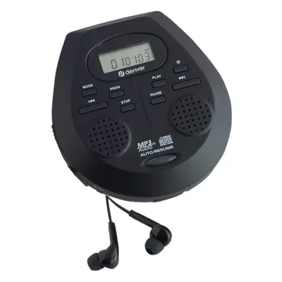 Denver DMP-395 personal CD player with speaker