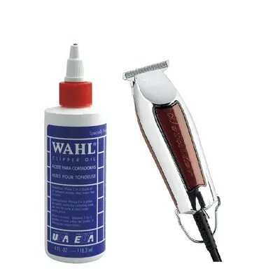 Wahl Clipper Oil 4oz and Wahl Detailer T-Wide Trimmer