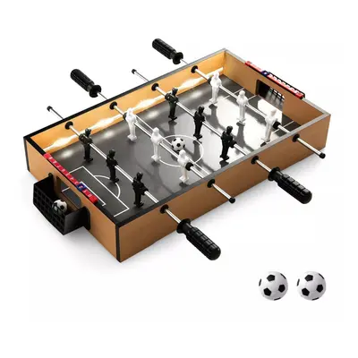 51cm Foosball Table Kids Adults Tabletop Football Table w/LED Lights