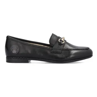 (5 (Adults')) | Black | Womens Slip On Loafers