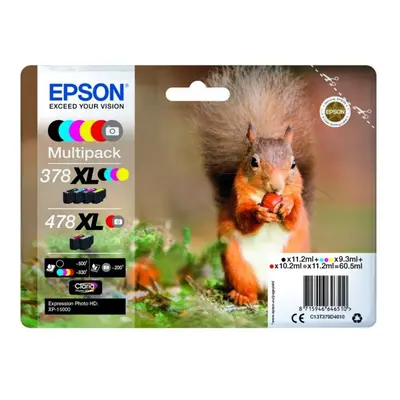 Epson C13T379D4010 (378XL/478XL) Ink cartridge multi pack, 11,2ml +3x9,3ml + 10,2ml + 11,2ml, Pa