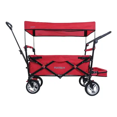 (Red) FUXTEC Folding Wagon / Foldable Wagon CT-800