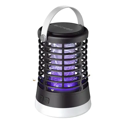 2 IN Mosquito Killer Lamp Rechargeable Modes LED Camping Light UV Insect Trap Light No Noise and