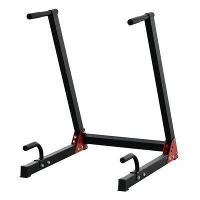 HOMCOM Upper Body Dip Stand Station Workout Equipment for Pull Ups, Push Ups