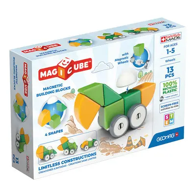 Geomag Magicube Shapes 100% Recycled Plastics Wheels Pieces