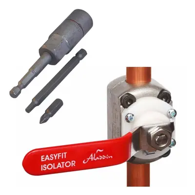 Aladdin EasyFit Isolator Valve and Tools Pack - Starter Kit