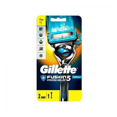 Gillette Fusion ProShield Chill Flex Ball Razor FlexBall Handle & Blade Refill