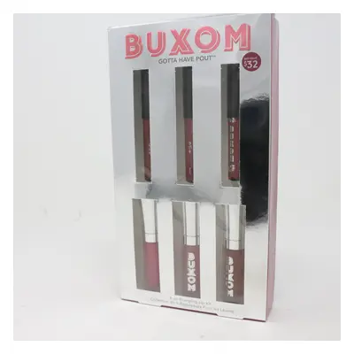 Buxom Gotta Have Pout 6-Pc Plumping Lip Kit / New With Box