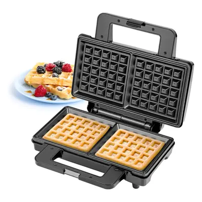 Geepas 1000W Deep Fill Waffle Maker Slice Non-Stick Electric Belgian Waffle iron