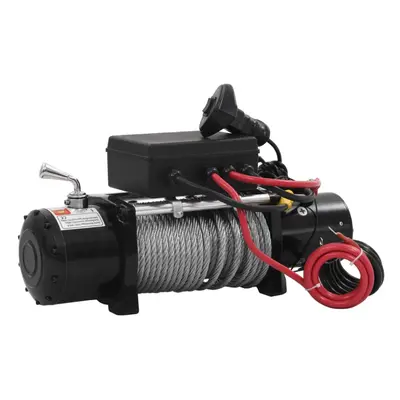 vidaXL Electric Winch Cable Recovery Winch for Boats & Light 12V lbs