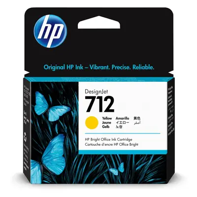 HP 3ED69A (712) Ink cartridge yellow, 29ml