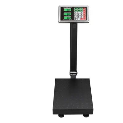 100KG/220lbs LCD Digital Personal Floor Postal Platform Scale UK Plug