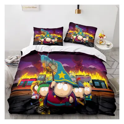 (C, 200*200cm) South Park Collection, digital print, home textile duvet cover duvet cover pillow