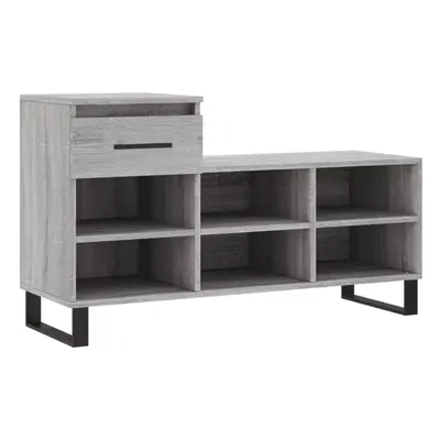 (grey sonoma) vidaXL Shoe Cabinet Shoe Cupboard Shoe Storage Rack Shelf Engineered Wood