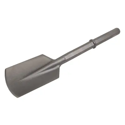 140 x 570mm Clay Breaker Spade Bit - & 1/4" Hex Shank - Impact Demolition