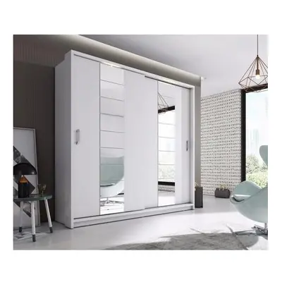 (White Matt) Arti - Sliding Door Wardrobe 220cm