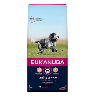 Eukanuba Senior Dry Dog Food For Older Medium-Sized Dog with Fresh Chicken