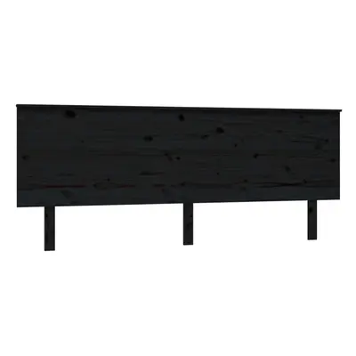 (black, x x 82.5 cm) vidaXL Bed Headboard Home Bedroom Decorative Bed Header Panel Solid Wood Pi