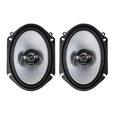 Kenwood KFC?C6866S 6x8 2?Way Watt Car Stereo Speakers - Pair