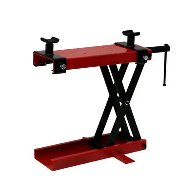 Oypla Heavy Duty 500kg Motorcycle Motor Bike Stand Scissor Lift Jack Workshop