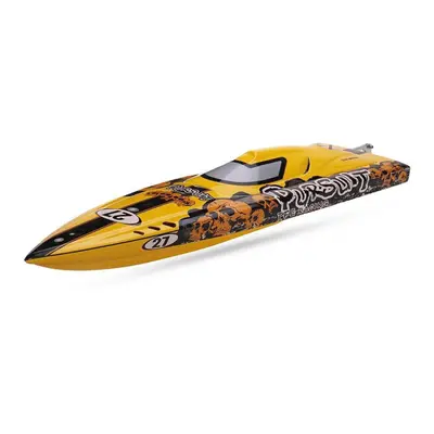 Pursuit Fiberglass 82cm Brushless RC Boat Anti-Capsize 120A ESC without Servo Transmitter Batter