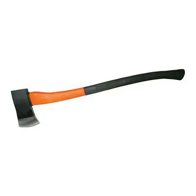 6lb 890mm Fibreglass Handle Felling Axe Hardened Steel Head Shock Absorbing