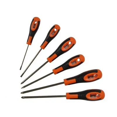 Bahco 600 Series Screwdriver Set Piece SL/PH/PZ