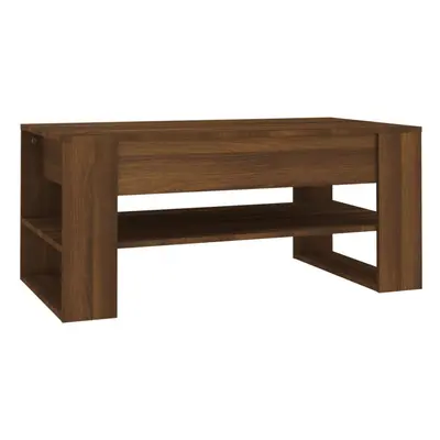 (brown oak) vidaXL Coffee Table Engineered Wood Centre Side Table Furniture Multi Colours