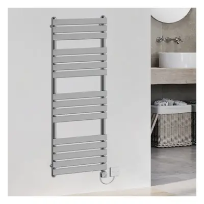 (1600x600mm, Chrome) WarmeHaus Thermostatic Heated Towel Rail Prefilled Electric Heated Towel Ra