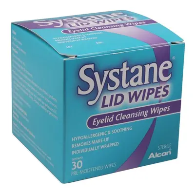 Systane Eyelid Cleansing Wipes 30's