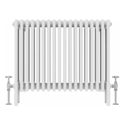 (600x830mm, White) NRG Traditional Cast Iron Style Style Radiator Four Column Designer Bathroom 