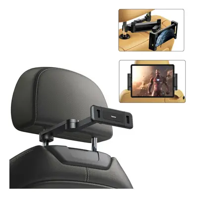 Car Back Seat Headrest Holder for 4.7-12.3inch Phone Pad Tablet