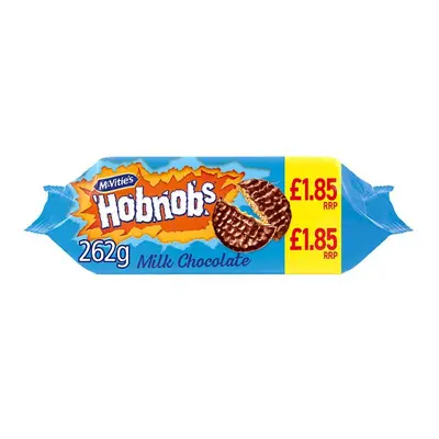 McVitie's Hobnobs Milk Chocolate 262g (Case of 15, x 266g)