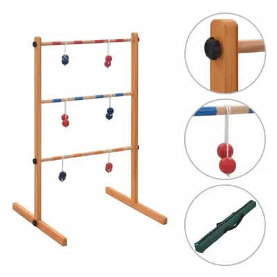 vidaXL Ladder Golf Wood Garden Wooden Ladder Golf Game for Teens Adults Family