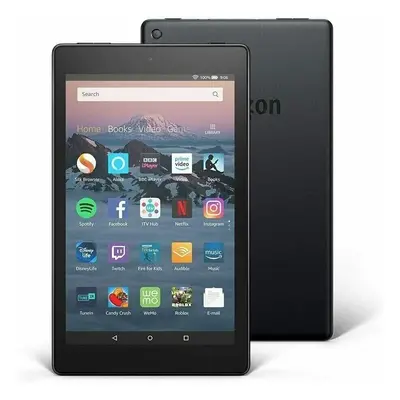 NEW Amazon Fire HD Tablet Full HD 8" Display in Black 32GB 10th Gen