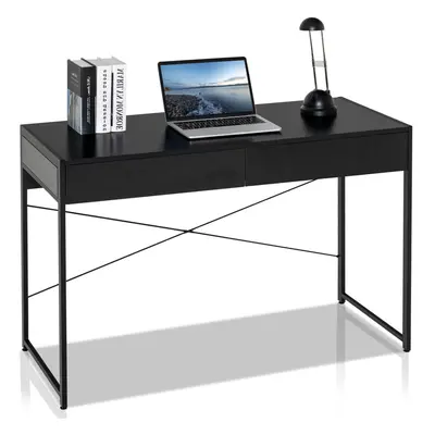 Computer Desk Wooden Laptop Table Writing Workstation w/ Drawer