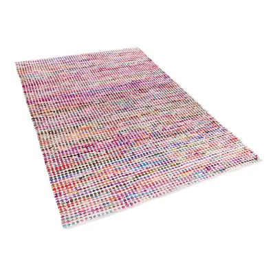 Carpet - Rug - Multicolour - Polyester - Cotton - 140x200 cm - BELEN