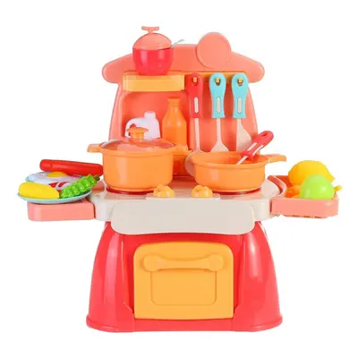 () Multi-style Simulation Spray Water Mini Kitchen Cooking Pretend Play House Puzzle Educational