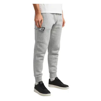 (2XL, Silver Marl) DKNY Mens Harlem Breathable Cargo Sweatpants Sport Jersey Joggers