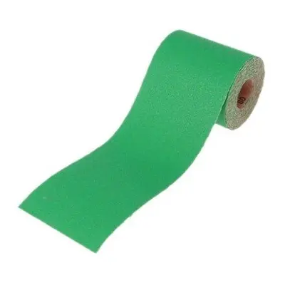 Faithfull FAIAR100120G Aluminium Oxide Sanding Paper Roll Green 100mm x 50m 120g