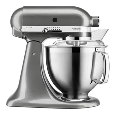 Kitchenaid 5KSM185PSBMS KitchenAid Artisan 4.8L Stand Mixer Medallion Silver (5 Year Guarantee)