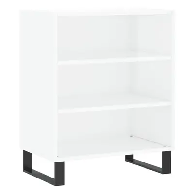 (high gloss white) vidaXL Sideboard Storage Cabinet Cupboard Side Cabinet White Engineered Wood