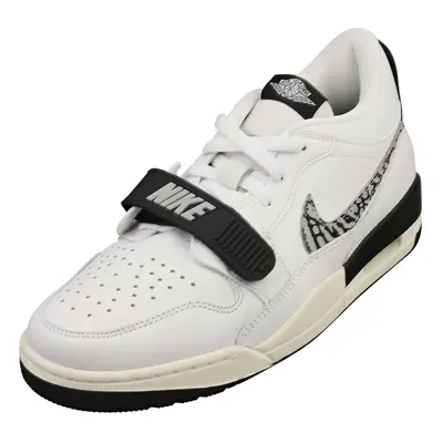 (9.5) Nike Air Jordan Legacy Low Mens Fashion Trainers in White Black