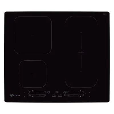 Indesit IB65B60NE 59cm Induction Hob - Black