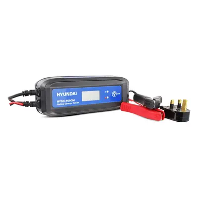 Hyundai Amp SMART Car Battery Charger 6v / 12v | HYSC-4000M