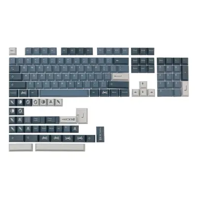 139 Keys Apollo Keycap Set Cherry Profile PBT Sublimation Custom Keycaps for Mechanical Keyboard