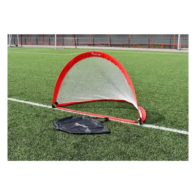 180 x 110cm Pop Up Weighted Football Training Goal / Net - Portable Side Game